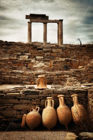 Historical Ruins in Delos - Songquan Photography