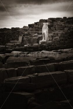 Historical Ruins in Delos - Songquan Photography