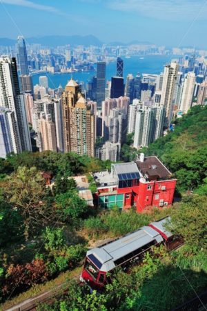 Hong Kong mountain top view - Songquan Photography