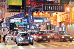 Hong Kong street night - Songquan Photography