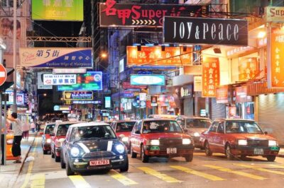 Hong Kong street night - Songquan Photography