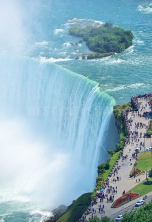 Horseshoe Falls aerial view - Songquan Photography