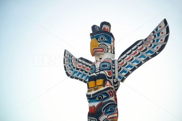 Indian totem poles - Songquan Photography