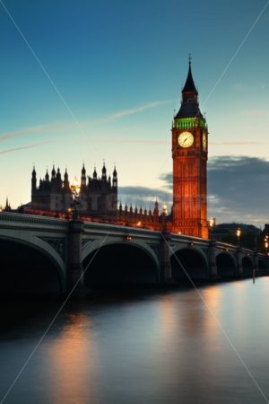 London at dusk - Songquan Photography