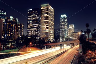 Los Angeles at night - Songquan Photography