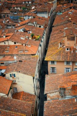 Lucca alley above view - Songquan Photography