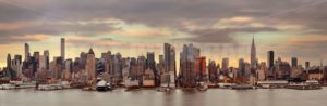 Manhattan midtown skyline at sunset - Songquan Photography