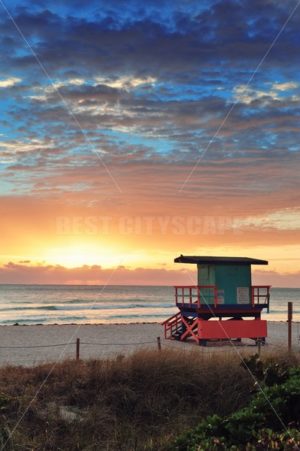 Miami South Beach sunrise - Songquan Photography