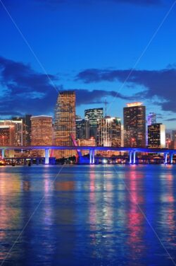 Miami night scene - Songquan Photography