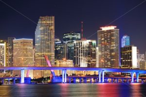 Miami night scene - Songquan Photography
