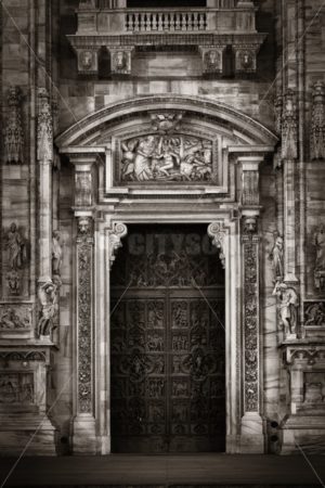 Milan Cathedral door - Songquan Photography