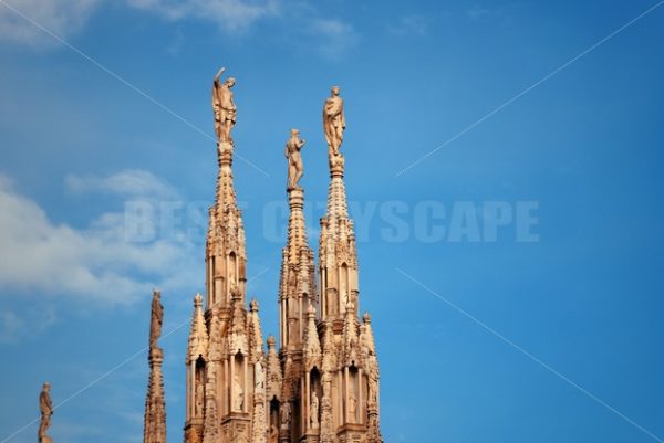 Milan Cathedral sculpture - Songquan Photography