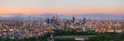 Milan city skyline - Songquan Photography