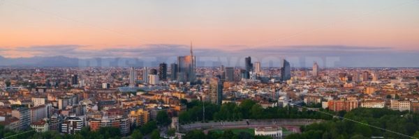 Milan city skyline - Songquan Photography