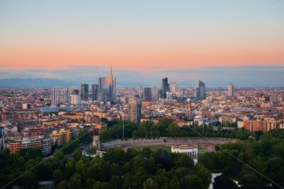 Milan city skyline - Songquan Photography