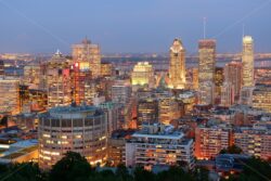 Montreal at dusk - Songquan Photography