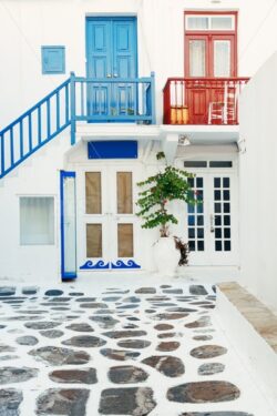 Mykonos street - Songquan Photography