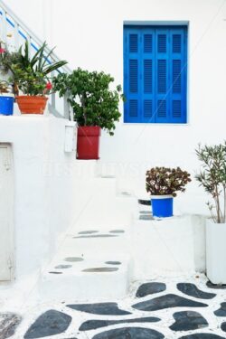 Mykonos street - Songquan Photography