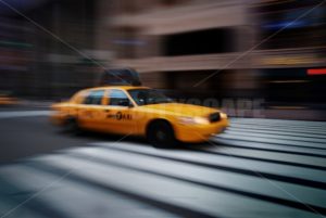 NEW YORK CITY YELLOW CAB - Songquan Photography