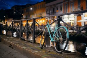 Naviglio Grande canal bike - Songquan Photography