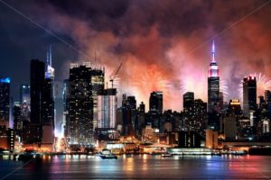 New York City Fireworks - Songquan Photography