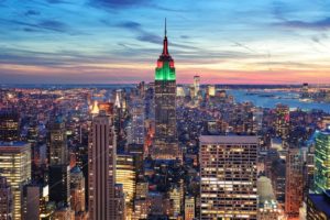 New York City Manhattan skyline aerial view - Songquan Photography