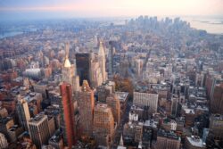 New York City Manhattan skyline aerial view - Songquan Photography