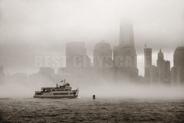 New York City fog - Songquan Photography