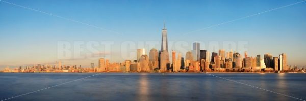 New York City sunset skyline - Songquan Photography