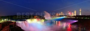 Niagara Falls panorama - Songquan Photography