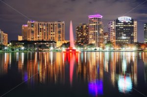 Orlando downtown dusk - Songquan Photography
