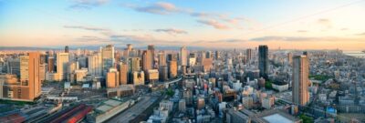 Osaka rooftop view - Songquan Photography