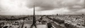 Paris rooftop panorama - Songquan Photography