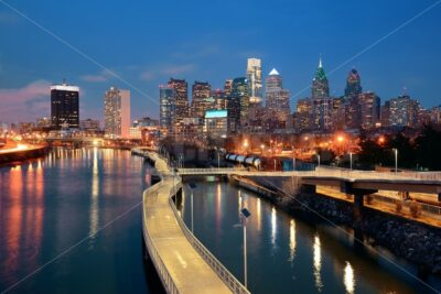 Philadelphia Skyline - Songquan Photography