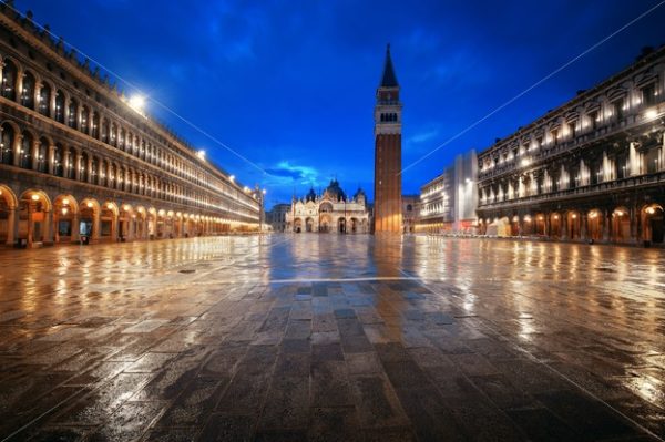 Piazza San Marco night - Songquan Photography