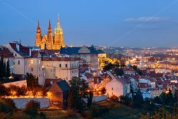 Prague Castle at night - Songquan Photography