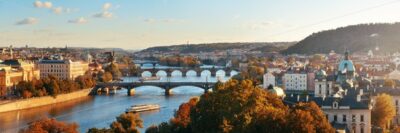 Prague skyline and bridge - Songquan Photography