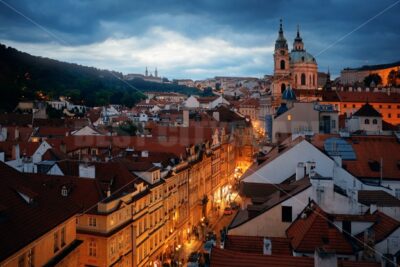 Prague skyline rooftop view dome - Songquan Photography