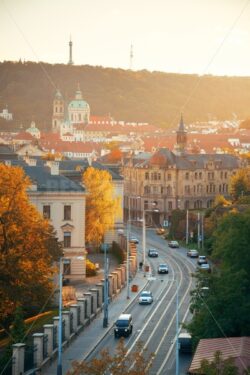 Prague skyline rooftop view dome - Songquan Photography