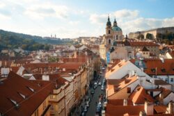 Prague skyline rooftop view dome - Songquan Photography