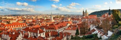 Prague skyline rooftop view panorama - Songquan Photography