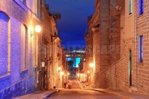 Quebec City old street - Songquan Photography