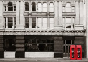 Red telephone booth - Songquan Photography