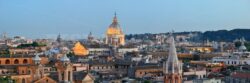 Rome skyline night view - Songquan Photography