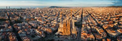 Sagrada Familia aerial view - Songquan Photography