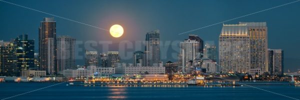 San Diego downtown skyline - Songquan Photography