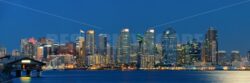 San Diego downtown skyline - Songquan Photography