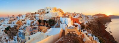 Santorini skyline sunrise - Songquan Photography