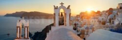 Santorini skyline sunset - Songquan Photography