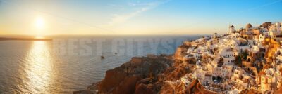 Santorini skyline sunset - Songquan Photography